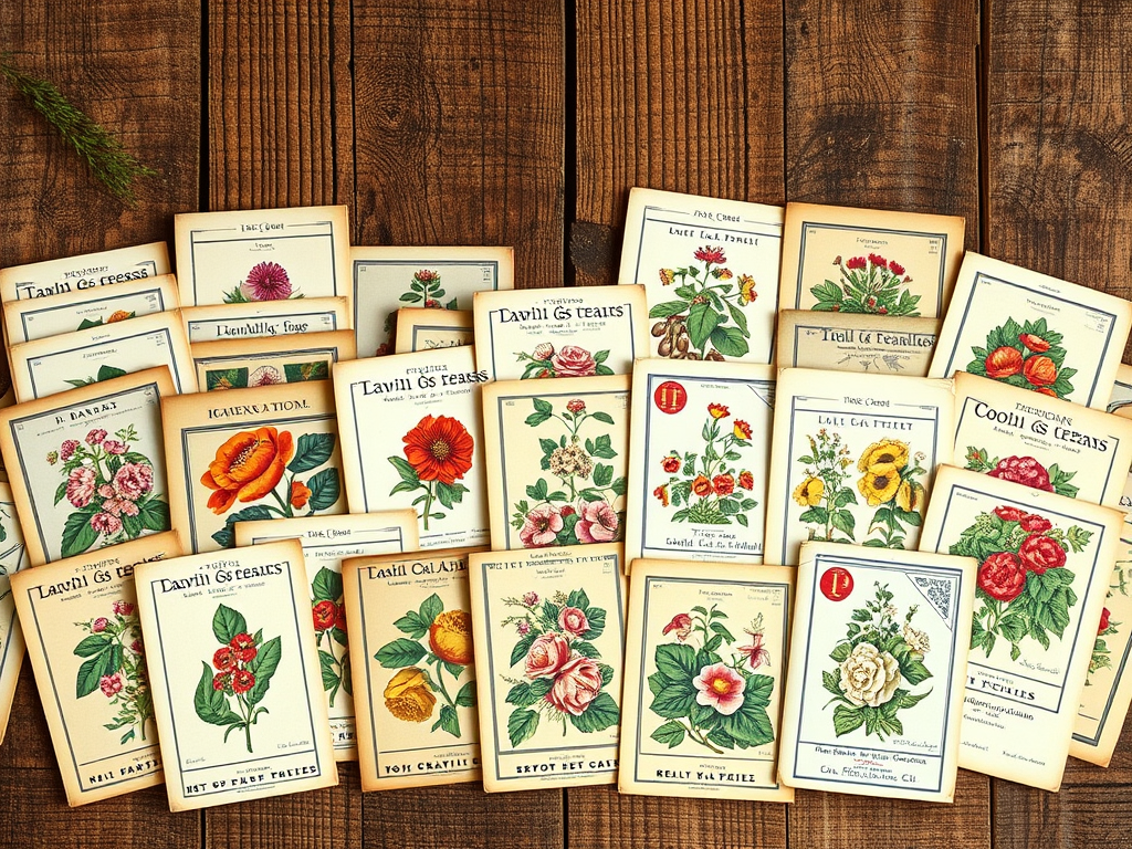 cleaning, seeds, and an antique booth